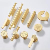 ราคา ใหม่จีนมือจับประตูตู้แสงหรูหราโบราณทองตู้จับทองเหลืองที่ทันสมัยลิ้นชักขนาดเล็กจับ (26687824506)