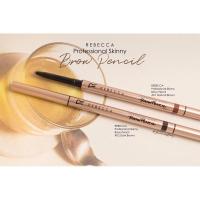 ราคา Rebecca Profressional Skinny Brow Pencil (25616860422)