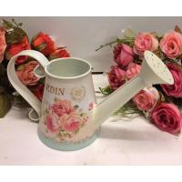 ราคา ที่ใส่ของทรงบัวรดน้ำสไตล์วินเทจ ลายกุหลาบJARDIN (211153460)