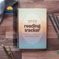 ราคา สมุดบันทึกรายการหนังสือ ชานชาน กระดาษหนา 320 หน้า 2025 สมุดบันทึกติดตามการอ่าน, สมุดวางแผนบันทึกการอ่านที่เรียบง่าย (40771985201)