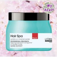 ราคา Loreal Hair Spa Repairing Treatment 490 g ทรีทเม้นท์บำรุงผมสำหรับผมแห้งเสีย (23984989534)