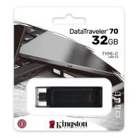 ราคา Flashdisk kingston DT70 32gb Usb type-c original - Usb-c 3.2 แฟลชไดรฟ์ datatraveler 70 kingston (43571551329)