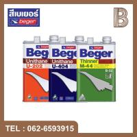ราคา Beger ยูนีเทน โพลียูรีเทน ภายใน/ภายนอก U-202/U-404 ขนาดแกลลอน ทินเนอร์ B-52 M-44 สีทาไม้ สีเคลือบไม้ ยูนิเทน ทาไม้ (23280596492)