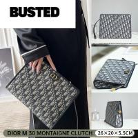 ราคา ⭐Dior Dior Medium 30 MONTAIGNE Clutch Toiletry Bag (26642392634)