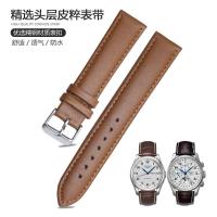 ราคา สายหนังแท้ชั้นแรกหนังสร้อยข้อมือหนังสองด้านสายนาฬิกากันเหงื่อนุ่มพิเศษ14.16.18.20.22.24มม (28891933653)