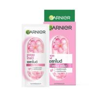 ราคา Garnier การ์นิเย่ ซากุระ โกลว์ เซราไมด์ เซรั่มครีม (ซองฉีก) 7มล. (6ซอง) (25595743525)