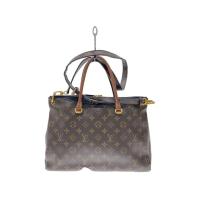 ราคา LOUIS VUITTON Handbag Pallas_Monogram Canvas_BRW_Noir PVC BRW M41064 Direct from Japan Secondhand (43815296816)