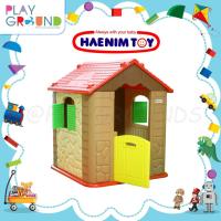 ราคา Haenim บ้านเดี่ยวหลังใหญ่ทรงสูง My first playhouse สามารถประกอบคอกต่อได้ มีแผงของเล่นในบ้าน เหมาะสำหรับเด็ก 5 เดือนขึนไป (6217638800)