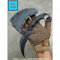 ราคา มีดคารัมบิต J1076 KARAMBIT J1076 TK825มีดคารัมบิตใบตายคมเดียว มีดราคาถูก มีด ขนาดเหมาะมือ (42317607448)