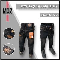 ราคา กางเกงยีนส์ขายาวMQ7เด็ก4-12ขวบ ผ้านิ่มยืดใส่สบาย พร้อมส่ง (14259148091)