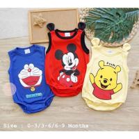 ราคา ชุด​บอดี้​สูท​ สำหรับ​นู๋น้อย​ ลายหมีพูห์​ มิกกี้​เมาส์​โดเรม่อน​สำหรับเด็ก​แรกเกิด​ถึง​ 9​เดือน​ (10940871900)