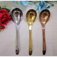 ราคา กระบวยสแตนเลส ช้อนกลางตักแกง ((สแตนเลสเกรด A หนา หนัก)) (22122288536)