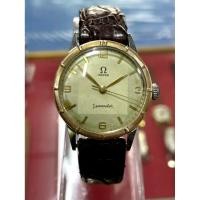 ราคา Omega Seamaster นาฬิกาไขลาน นาฬิกาวินเทจ มือสองของแท้100% (43258598101)