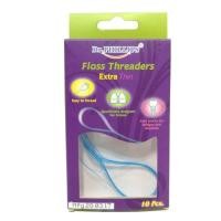 ราคา Floss Threaders ตัวนำร่องไหมขัดฟัน 10ชิ้น Dr.Phillips นำไหมขัดฟัน ของแท้ 100% (1593864547)