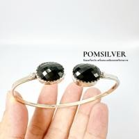 ราคา กำไลนิลแท้ หัวชน เงินแท้92.5% (40119055609)