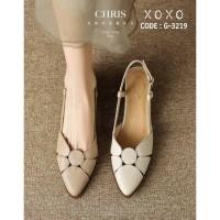 ราคา คัชชูอะไหล่หนังฉลุลายดอกไม้ (24111240620)