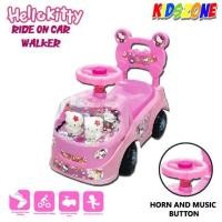 ราคา Hello Kitty Girl Kids Baby Walker Car Ride On Music Sound Fun Dolls (23468881311)