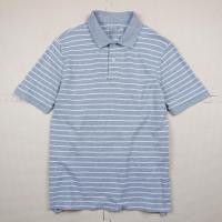 ราคา เสื้อคอปกผู้ชาย MUJI สีเทาลายขวาง ไซส์ M อก 40 ยาว 26 นิ้ว (41610605855)