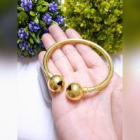 ราคา กำไลขัอมือกระดิ่ง (มีเสียง) งานทองโบราณ (4961608561)