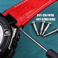 ราคา สกรูสายนาฬิกาข้อมือ พร้อมไขควงหกเหลี่ยม สําหรับ G-SHOCK Casio GST210 GST-W110 GST-S300 GST-B100 (14169397829)