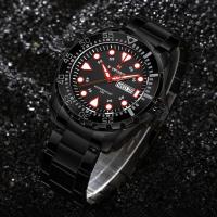 ราคา หรูหราในราคาเบาๆนาฬิกาข้อมือชาย กันน้ำ naviforce watch แท้ รุ่นNF9105-BBR สายแสตนเลส ของแท้100% (840508885)