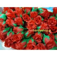 ราคา กุหลาบแย้ม ดอกแย้ม (แย้ม)ผ้า สีแดง*ตกแต่ง* (479463635)
