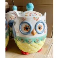 ราคา นกฮูกเซรามิก, กระป๋องชาเซน, กระป๋องปิดผนึก, กระป๋องชาเซรามิก, กล่องชา, กล่องเก็บชา, ถังเก็บในครัวเรือน 6XLI (28802878712)