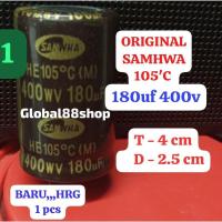 ราคา ELCO ECO ELKO 180uf/400v 180uf 400v SAMHWA 105C ต้นฉบับ (29892184817)