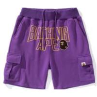 ราคา BAPE unisexกางเกงขาสั้นลายพรางผู้ชายและผู้หญิงใหม่ 0812 (44213231775)