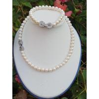 ราคา สร้อยคอมุกแท้สีขาวงาช้างพร้อมส่ง (29563988643)