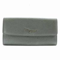 ราคา Salvatore Ferragamo Wallet Silver leather Direct from Japan Secondhand (43965291031)