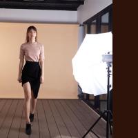 ราคา [Twotwice] Asymmetric skirt (Black) (2591626777)