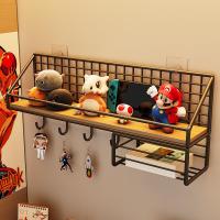 ราคา มีร้านขายของชํา~ชั้นวางของติดผนัง สินค้าหอพัก การเจาะ-ฟรี แขวนผนังข้างเตียงแขวนตะกร้าห้องนอนบนสองชั้นขนมขบเคี้ยวเก็บเครื่องมือมือ (40012467263)