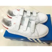 ราคา adidas stan smith cf ขาวแดง แท้ (54746492)