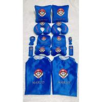 ราคา [โค้ดINCJAM15ลดซ้ำ15%]ชุดแต่งภายในรถ ลาย มาริโอ้ สีน้ำเงิน ชุด 13 ชิ้น (3375533504)