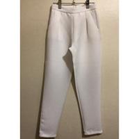 ราคา USED Meedee Pant กางเกงเอวสูง ทรงบอลลูน ขาเดฟ สีขาว (6234754322)