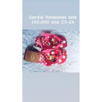 ราคา ใหม่ havaianas Minnie Mouse Club รองเท้าแตะเด็ก Disney ไซส์ 23-24 (18680418360)