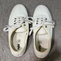 ราคา Rubi Juno Plimsolls Shoes รองเท้าผ้าใบแบบสวมรองเท้า Rubi - สีขาว (42272048049)