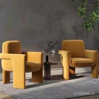 ราคา สไตล์นักออกแบบสุทธิสร้างสรรค์นอร์ดิกพักผ่อนระเบียงสีแดงสไตล์ห้องนั่งเล่นเฉพาะที่ทันสมัยแสงหรูหราเก้าอี้โซฟาอินเดี่ยว ไอซีอาร์คิว (43472156867)