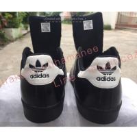 ราคา Adidas SuperStar Shoes Size-11US/สีดำ (มือสอง) (476873197)
