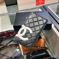 ราคา ยิงจริงใหม่เอี่ยม CHANEL Cambon folio wallet กระเป๋าสตางค์ใบยาว กระเป๋าสตางค์ กระเป๋าสตางค์กังเป็ง กระเป๋าเงินชาแนล (28954285321)