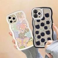 ราคา ปลอก Xiaomi Mi Redmi Note 10 Pro 10S 9S 11S 8 9 11 4G 12 Pro 5G 5A Prime ดอกไม้คู่Wave Border Clear Soft TPUเคสโทรศัพท์ผีเสื้อShockProofฝาครอบป้องกัน (40662427851)