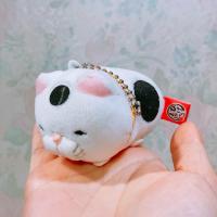 ราคา พวงกุญแจ ตุ๊กตา แมว แมวลายวัว อมูส เนื้อมาช amuse (24075780424)