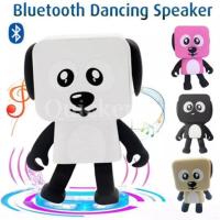 ราคา ลำโพงพกพา รูปตัวสุนัขเต้นได้ Dancing Speaker Dog Mini USB Smart Bluetooth  ใช้งานง่ายเล่นเพลงผ่านบลูธูท (1798152685)