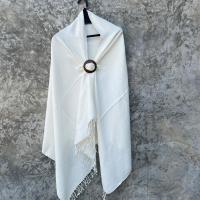 ราคา ผ้าคลุมไหล่ทอมือ ผ้าฝ้ายแท้ 100% ขนาด 80 cm x 180 cm สินค้าโอทอป (10824078485)