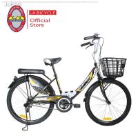 ราคา ◄¤▫จักรยานแม่บ้าน LA Bicycle City Bike รุ่น CITY ล้อเหล็ก 24” (13245781107)
