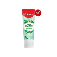 ราคา [ส่งฟรี/มีโค้ดลด] (แพ็คคู่) COLGATE คอลเกต ปัญจเวท ยาสีฟัน สมุนไพร ดีท็อกซ์ 120 กรัม (24477288186)