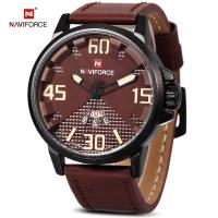 ราคา นาฬิกา นาฬิกา naviforce แท้ พร้อมกล่อง ของแท้ รับประกัน 1 ปี กันน้ำได้ เก็บเงินปลายทาง รุ่น NF9087-BCED.BN สีน้ำตาล (998251507)