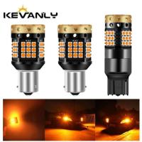 ราคา หลอดไฟเลี้ยวรถยนต์ 12V-24V Ba15S Bau15S 1156 S25 3030 45Smd P21W Py21W 1 ชิ้น (7993055336)