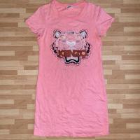 ราคา เดรสสีชมพู ลาย KENZO มือ2 (7240742936)